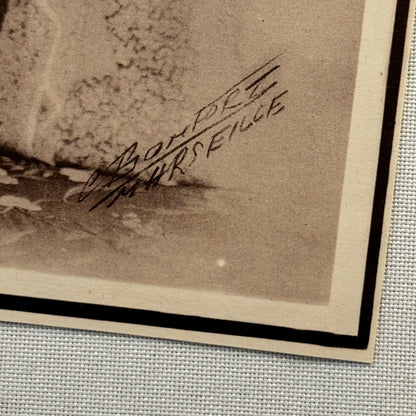 Vintage Circus Performer Woman Photo Card Combier Macon