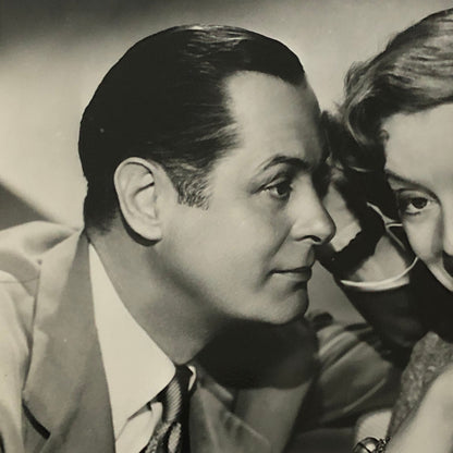 Bette Davis Robert Montgomery Vintage Movie Still Photo Photograph Actor Actress