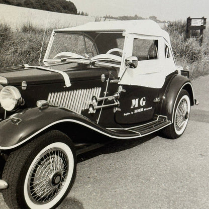 Scheib MG Replica Kit Car Photo Photograph Print Vintage