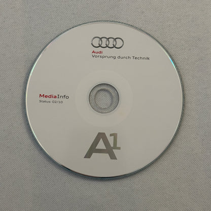 Audi A1 Press Kit Media Brochure Photo CD GERMAN Text