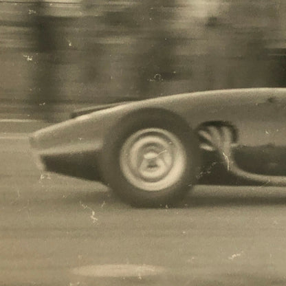 Vintage Racing Car Driver Photo Photograph Print 