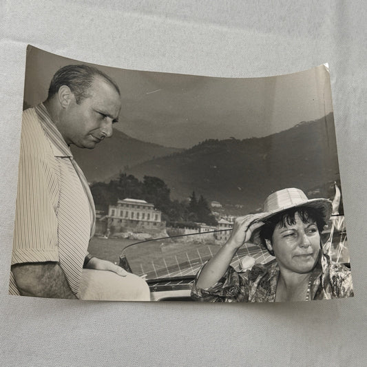 Juan Manuel Fangio Retirement Vacation Holiday Italian Press Photo F1 Racing