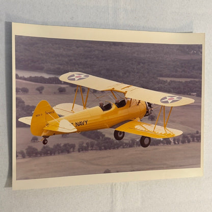 Vintage US Navy Aircraft Airshow Photo Large Format Aviation Photograph Military