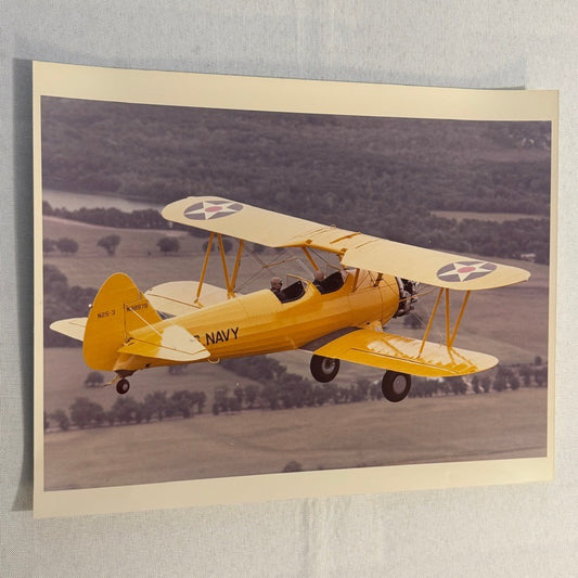Vintage US Navy Aircraft Airshow Photo Large Format Aviation Photograph Military