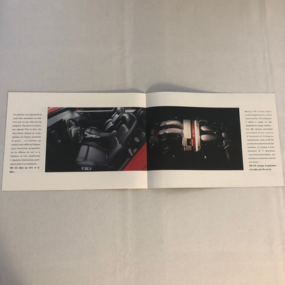 Vintage Nissan 300ZX Car Sales Brochure Catalog 300 ZX FRENCH Text European