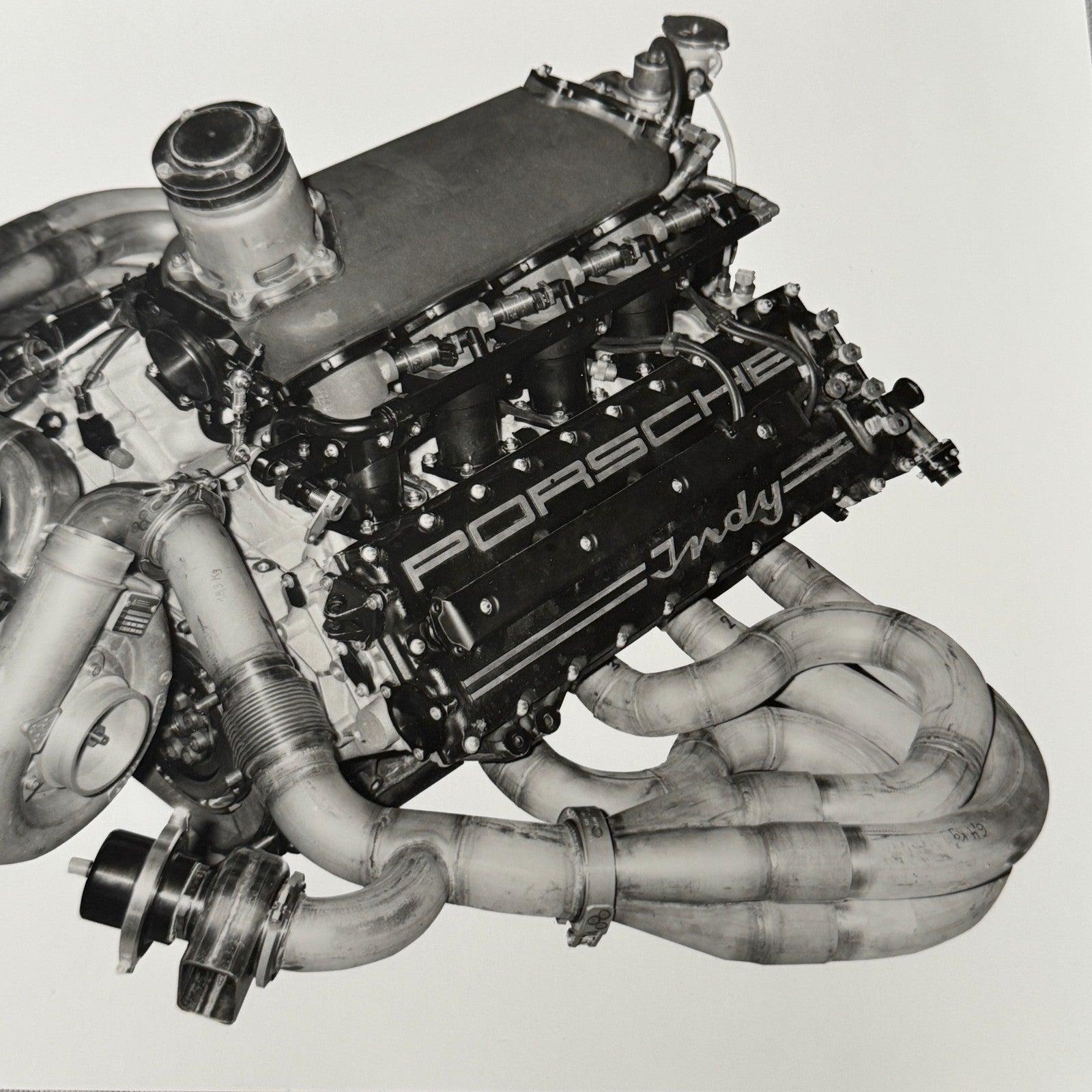 Porsche March 89 P Factory Press Photo Photograph Print Werkfoto Indy Racing