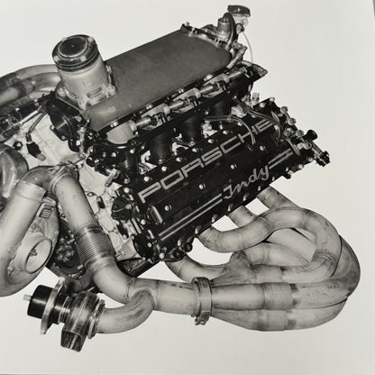 Porsche March 89 P Factory Press Photo Photograph Print Werkfoto Indy Racing