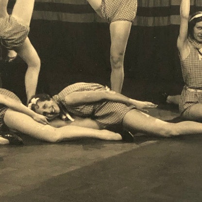 Dance Troupe Dancer Dancing Circus Photo Photograph Vintage Frances MacKenzie