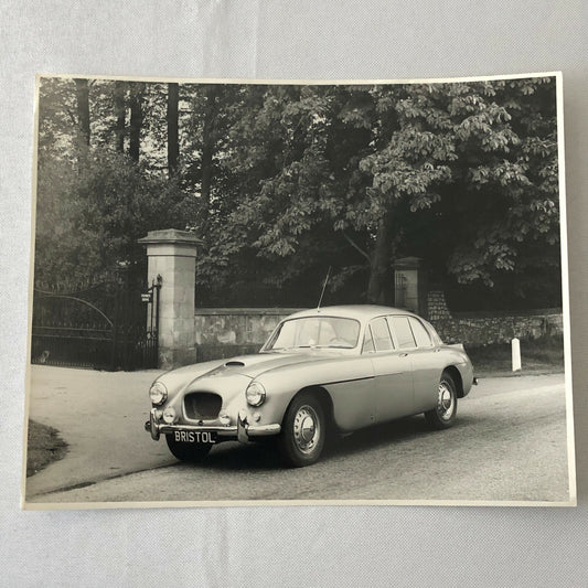 Vintage Bristol Car Press Photo Photograph Print 