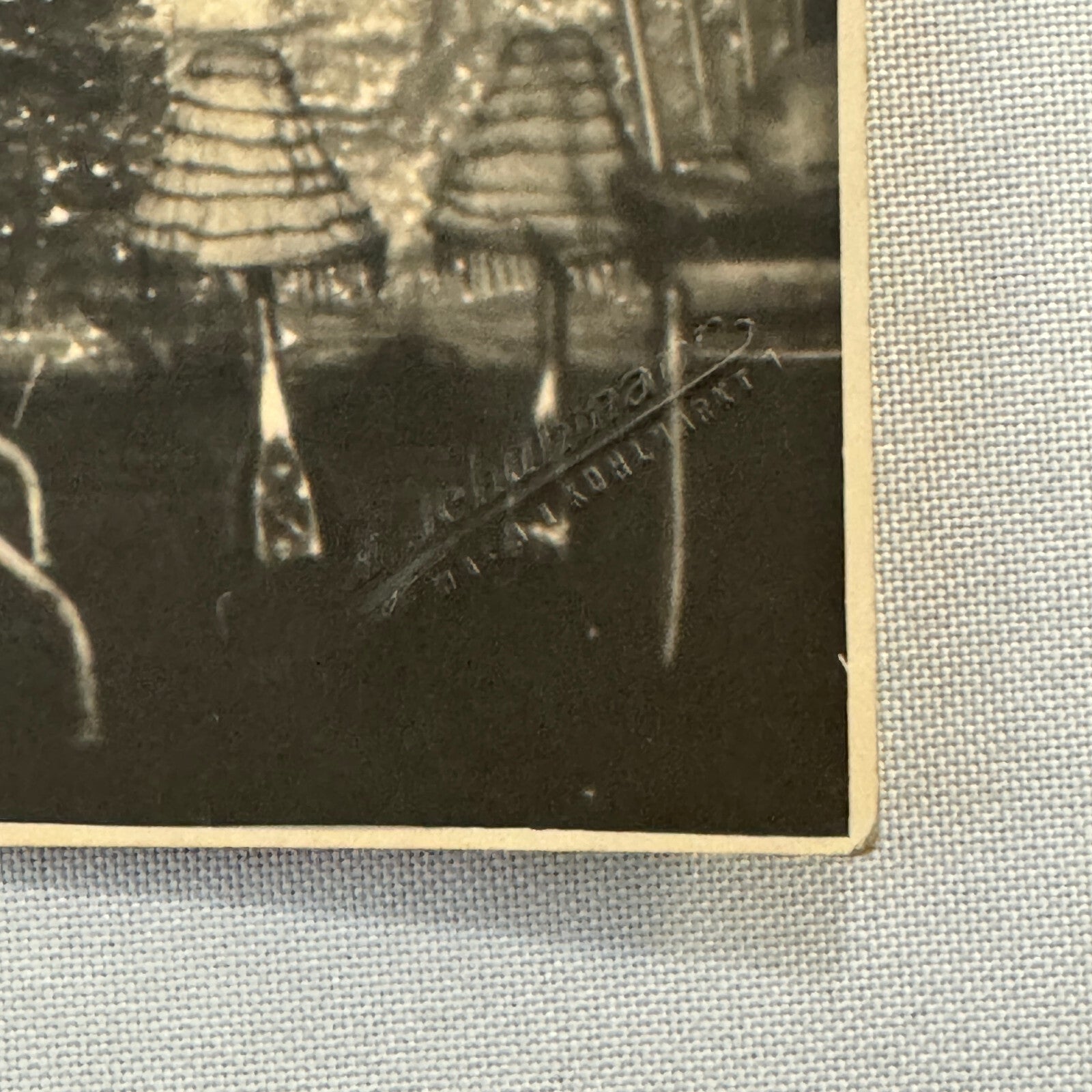 Heinrich Schuhmann Vintage Circus Balancing Act Photo Photograph