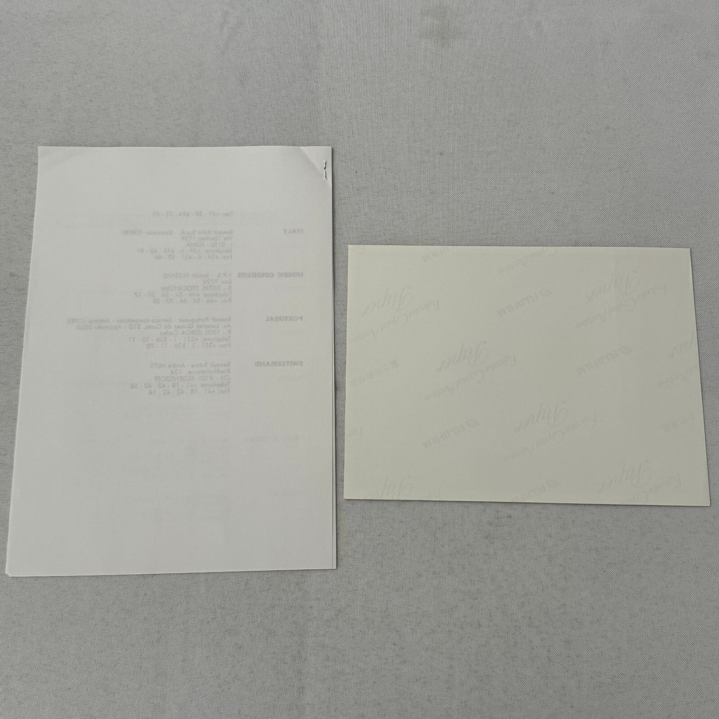 1998 Renault Sport Spider ELF Trophy Racing Press Kit Photos Documents