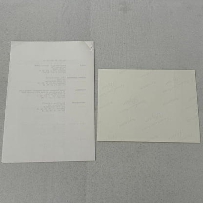 1998 Renault Sport Spider ELF Trophy Racing Press Kit Photos Documents