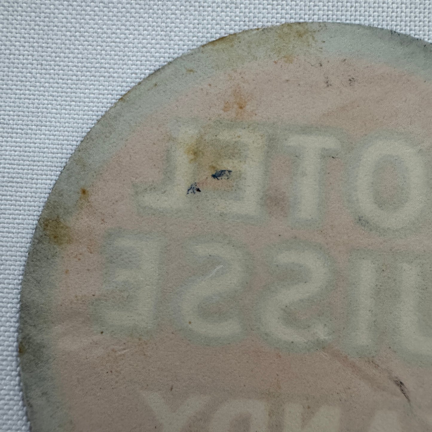 Vintage Travel Luggage Label Hotel Suisse Kandy Ceylon Sri Lanka