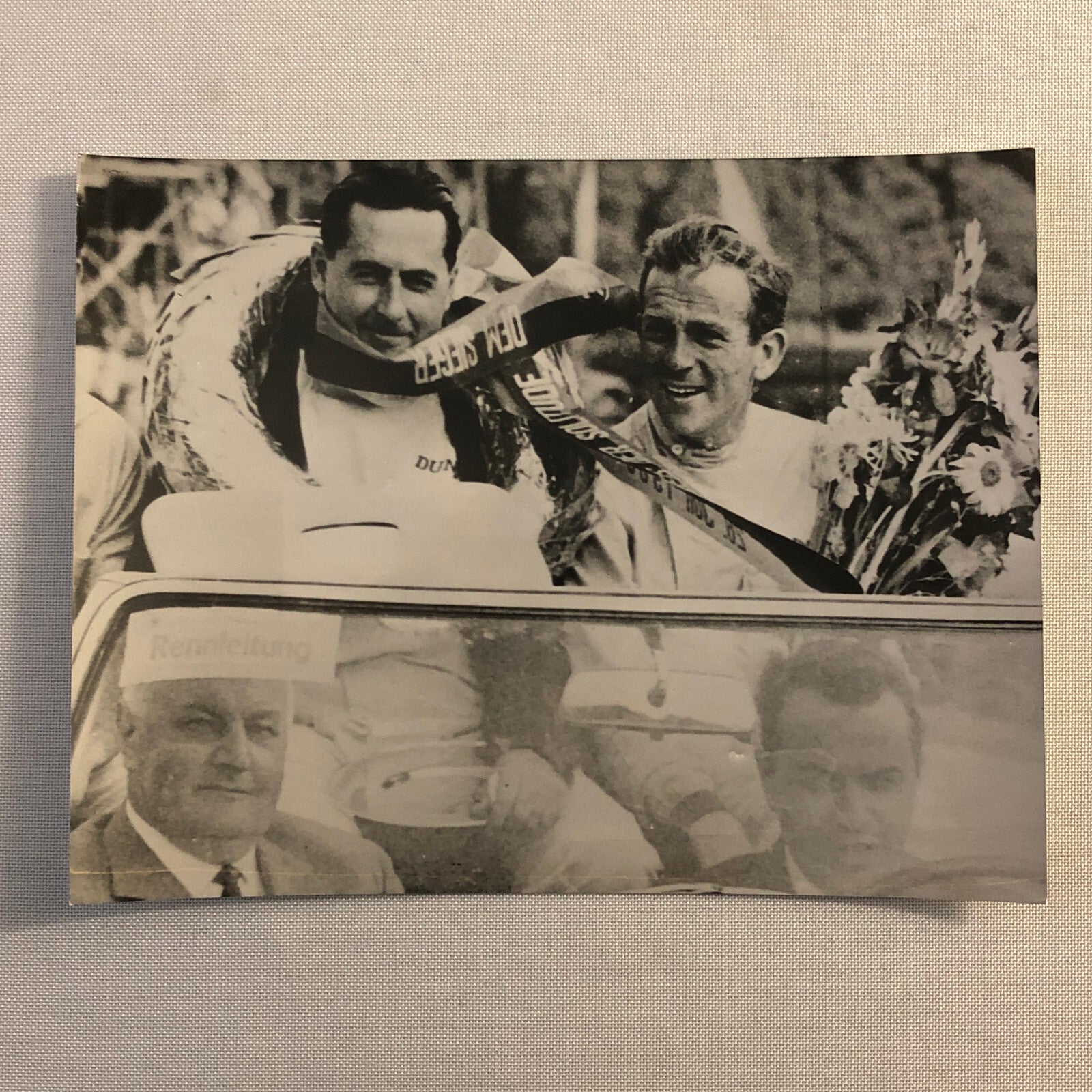 1963 Solitude Grand Prix Racing Photo Photograph Jack Brabham Peter Arundell