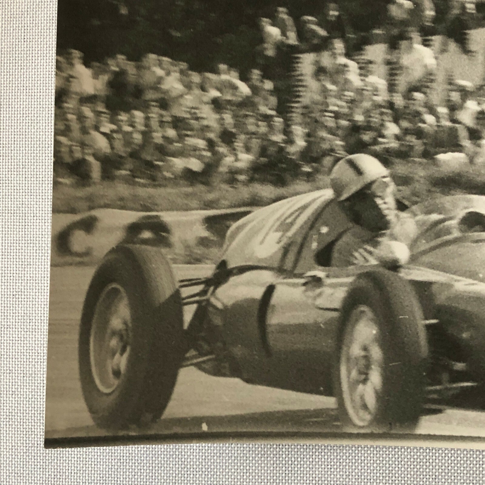 Vintage Grand Prix Racing Car Photo Photograph Print 