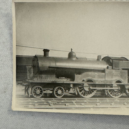 Vintage Train Locomotive Photo Photograph Railroad Railway Rail