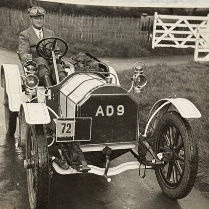 Vintage Racing Photo 1904 Mercedes Benz Car at 1958 Prescott Hillclimb Race