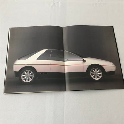 Pininfarina HIT Concept Car Prototype Sales Brochure Catalog Italian