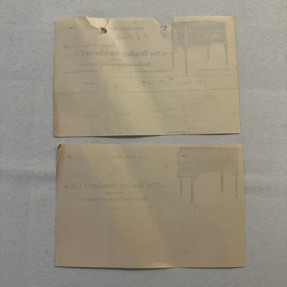 1908 Bradley Incubator Company Eaton Rapids Michigan Invoice Document Antique