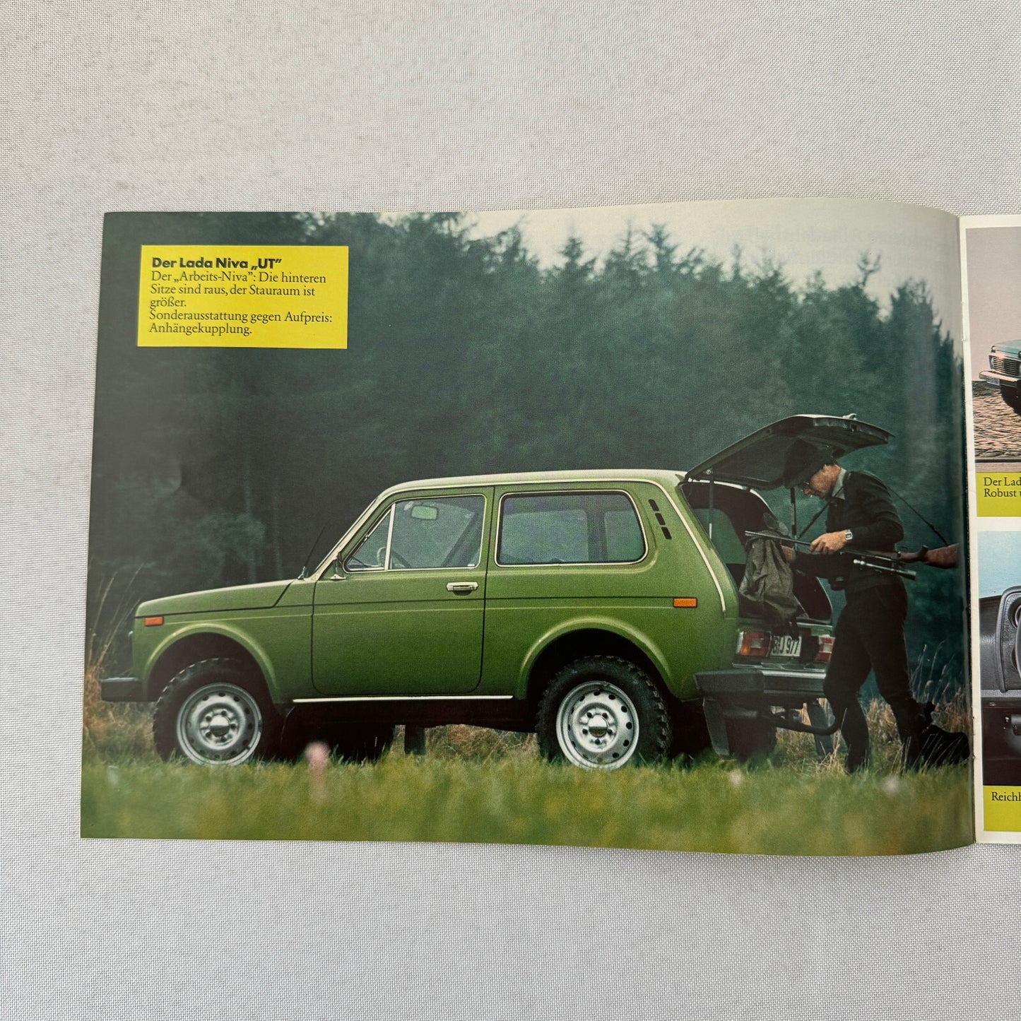 Lada Niva Car Sales Brochure Catalog Niva UT Niva E Niva 5000 C 5000C GERMAN
