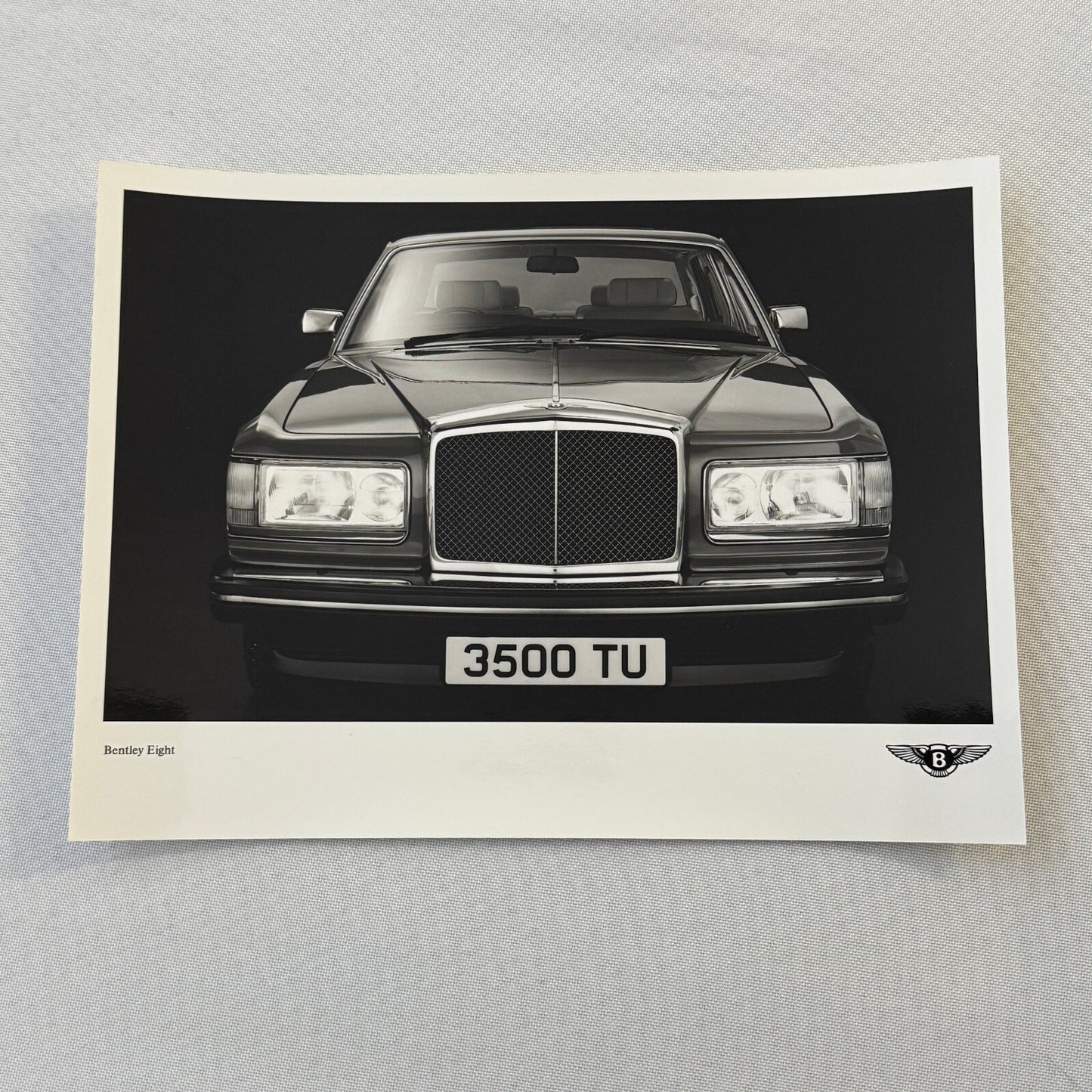 Bentley Eight Car Factory Press Photo Photograph
