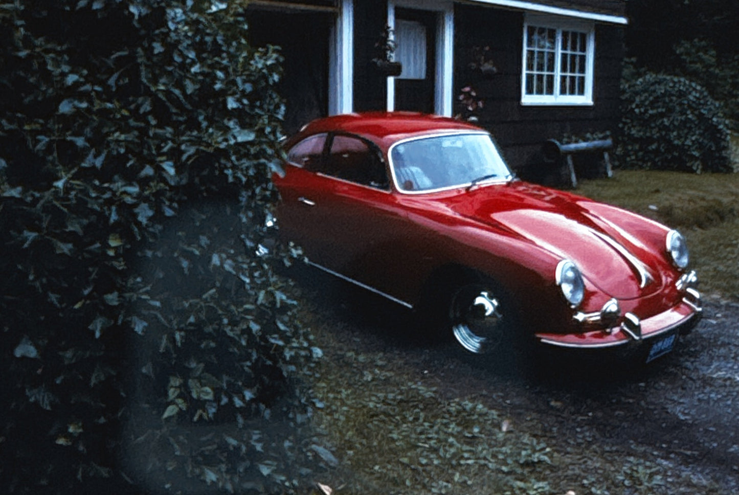 35MM Vintage Photo Slide Porsche 356 Car 1979