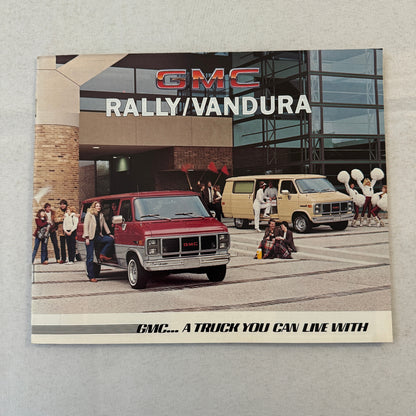 1985 GMC Vandura and Rally Van Sales Brochure Catalog
