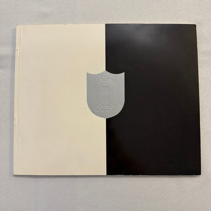 Auto Union Horch 850 Car Sales Brochure Catalog GERMAN Sports Cabriolet +