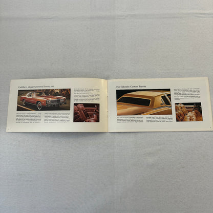 1977 Cadillac Eldorado Car Sales Brochure Catalog Eldorado Custom Biarritz