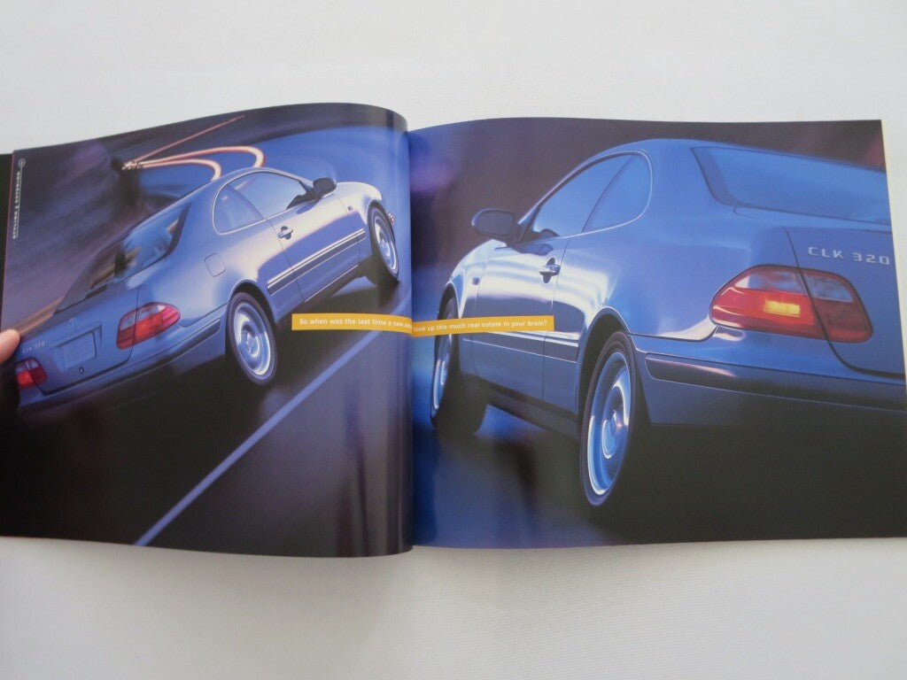 1998 Mercedes CLK Class Sales Brochure Catalog Advertising CLK320 Coupe