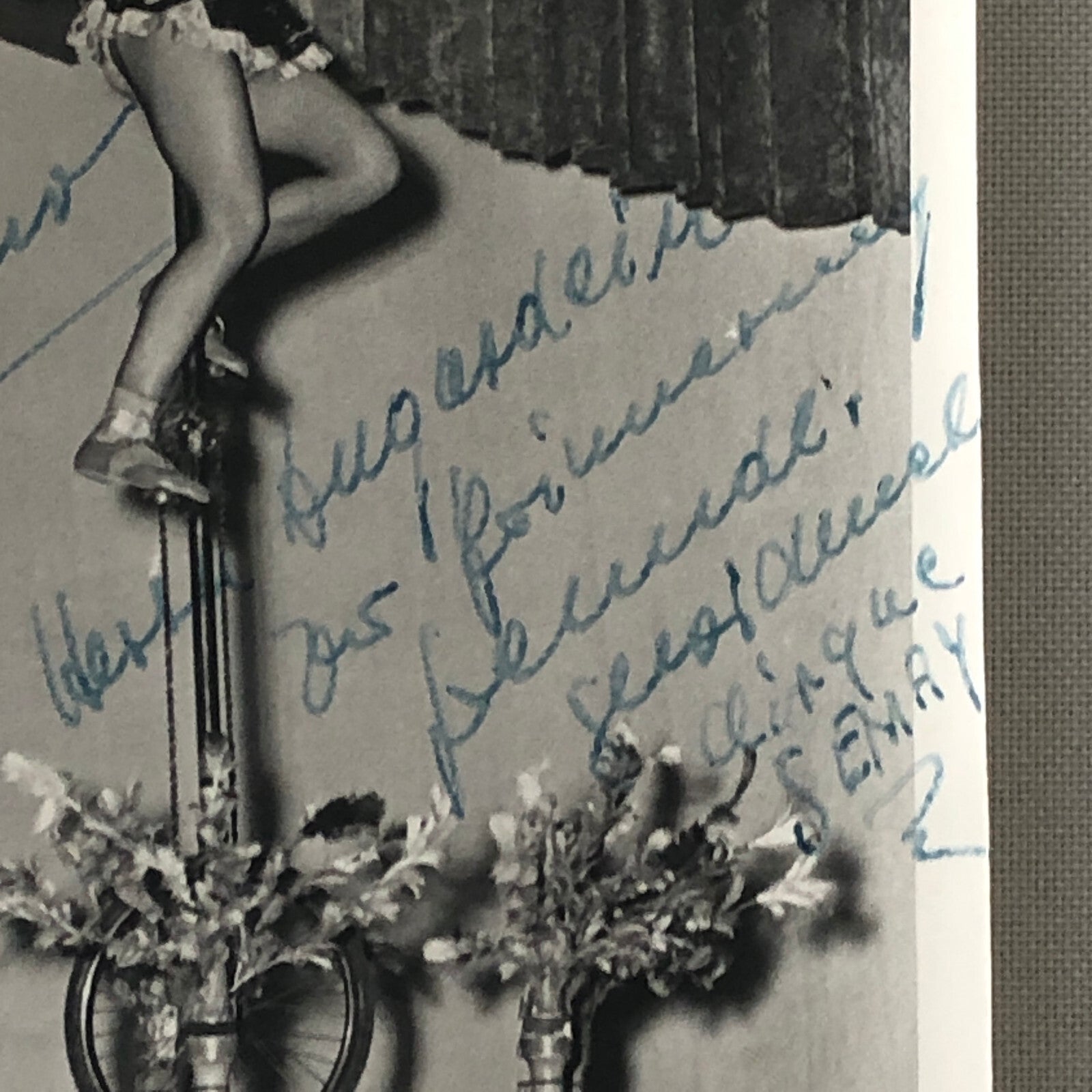 Circus Performer Women Unicycle Balancing Act Photo Photograph Original Jamino