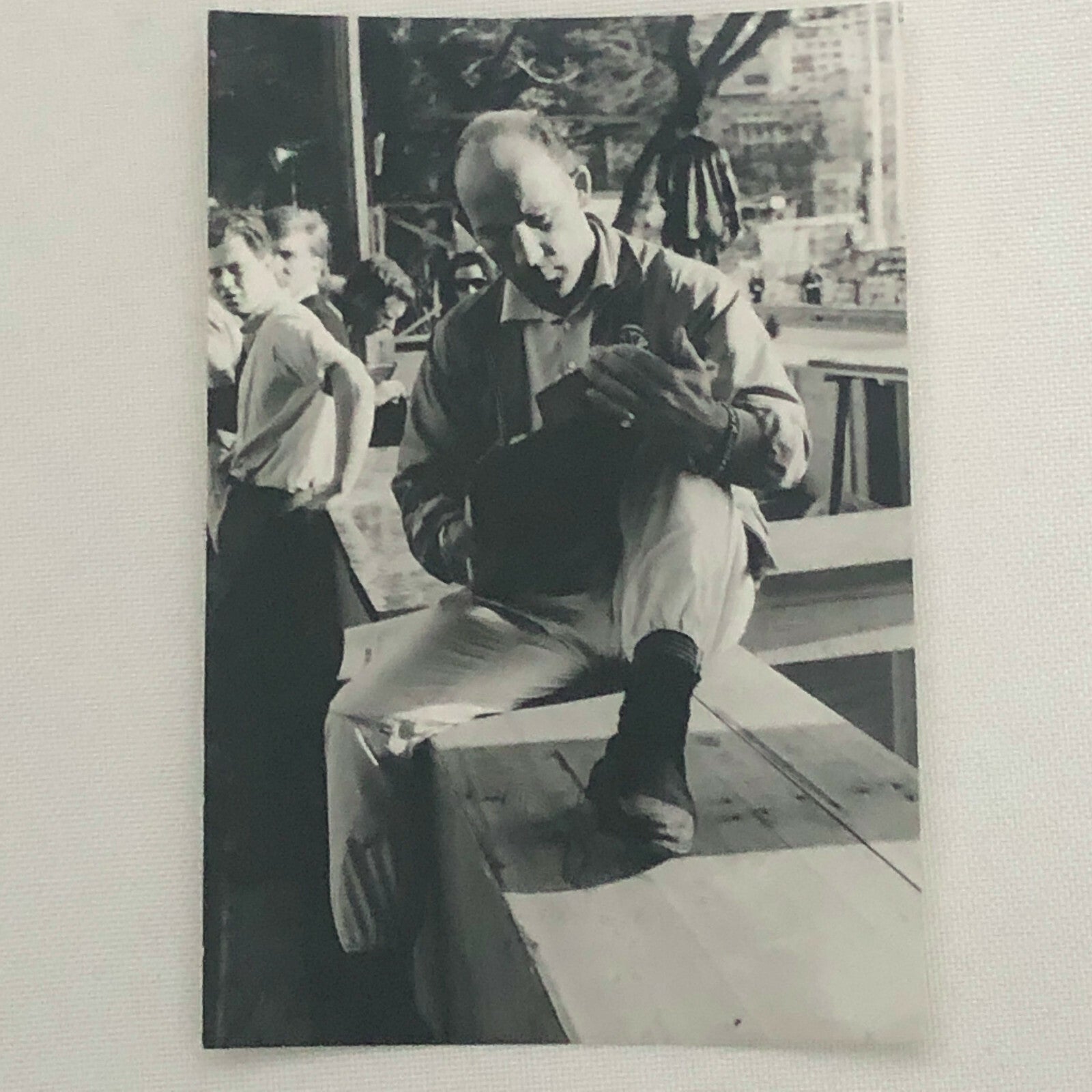 Vintage Racing Photo Photograph Driver Stirling Moss