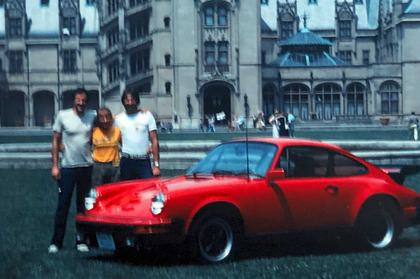 Porsche 911 Car 35mm Photo Slide Vintage 1981