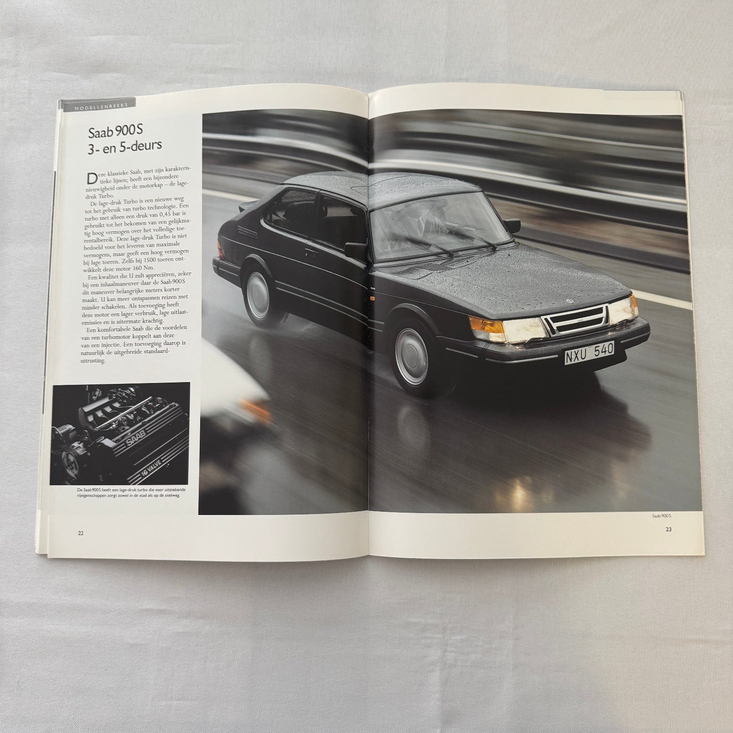 1992 Saab 900 Car Sales Brochure Catalog 900i 900 Cabriolet 900 Turbo DUTCH