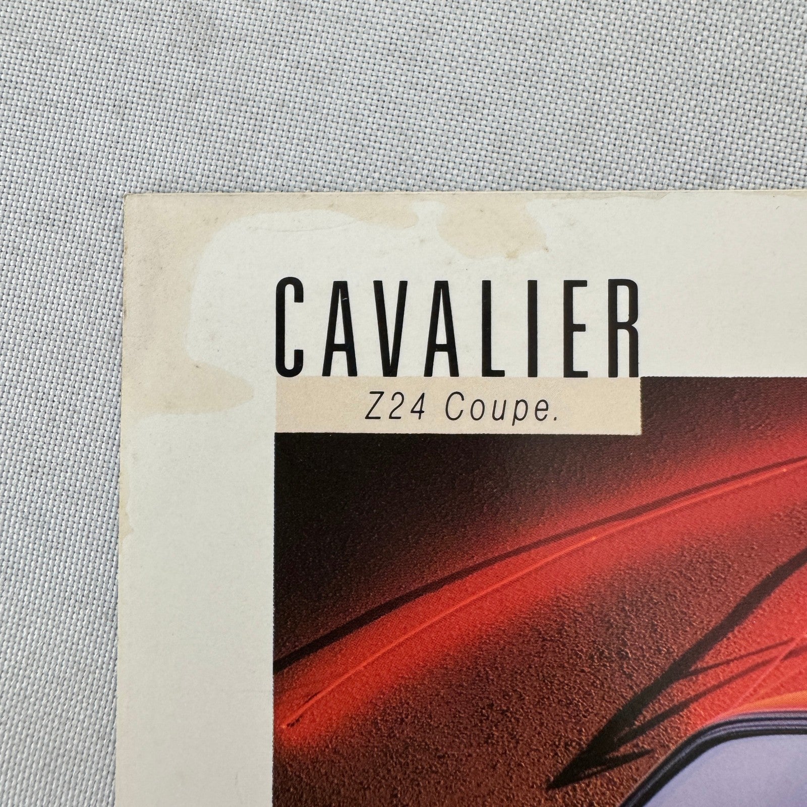 1988 Chevrolet Cavalier Car Sales Brochure Catalog Z24 Convertible Coupe Wagon