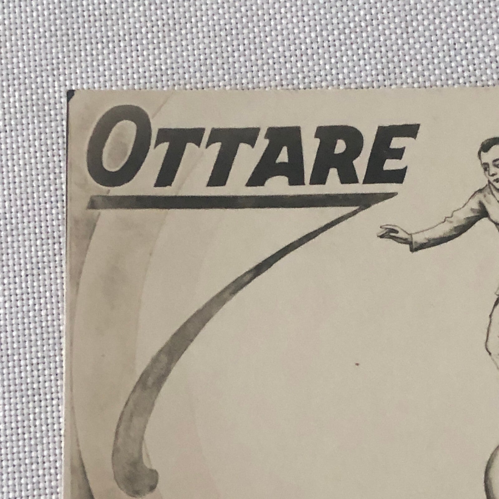 Circus Performer Balancing Act Postcard Post Card Vintage Ottare