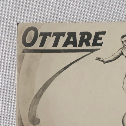 Circus Performer Balancing Act Postcard Post Card Vintage Ottare