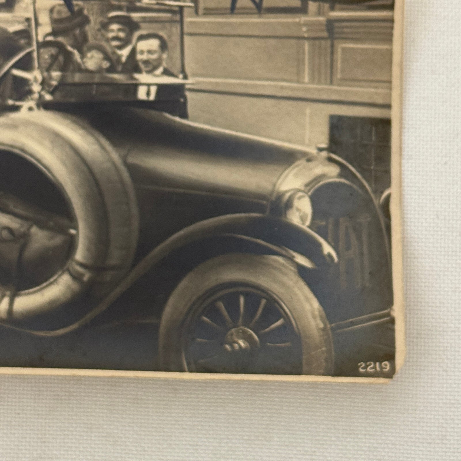 Antique Fiat Car Automobile Photo Photograph Vintage