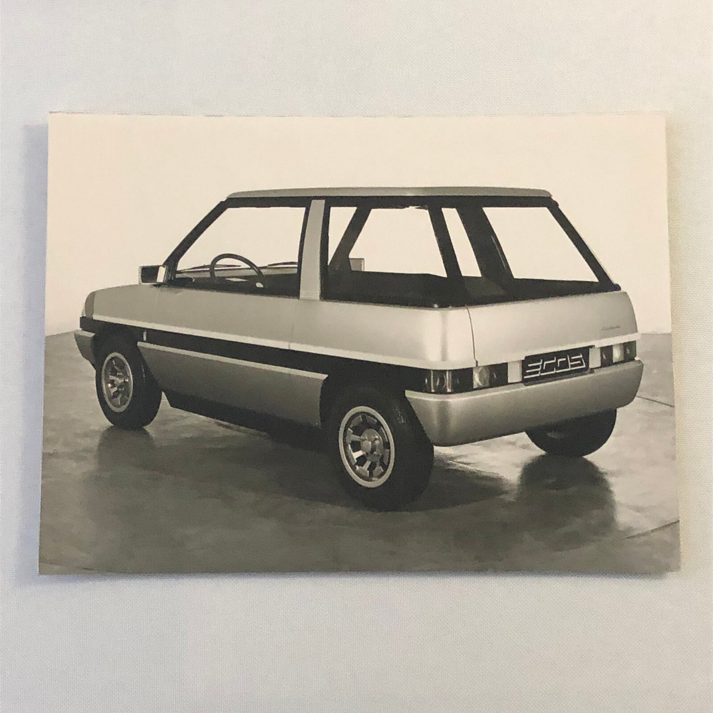 Vintage 1978 Pininfarina Fiat ECOS Concept Car Automobile Photo Lot of 7