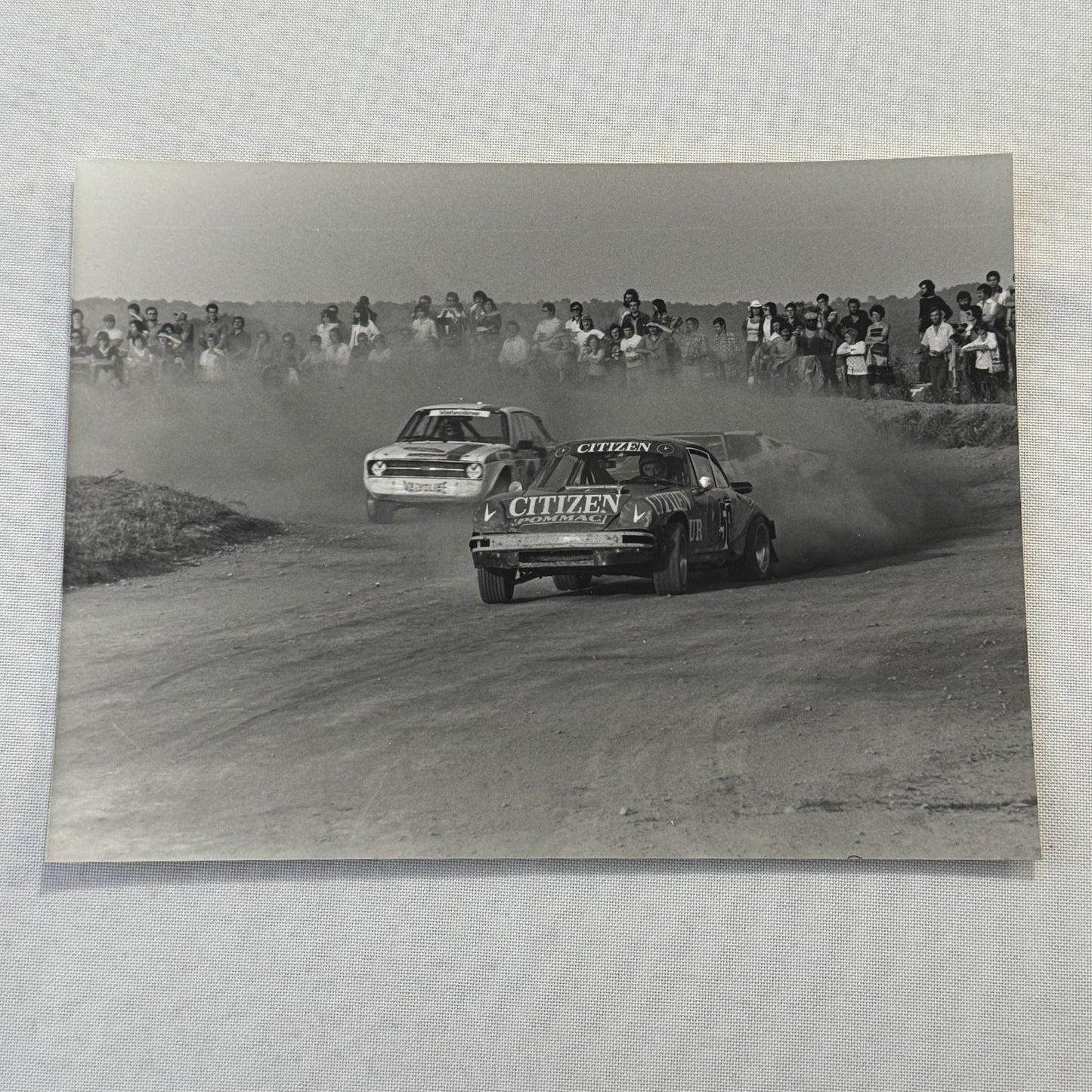 Vintage Rally Racing Photo Photograph Print DPPI Porsche 911 Car