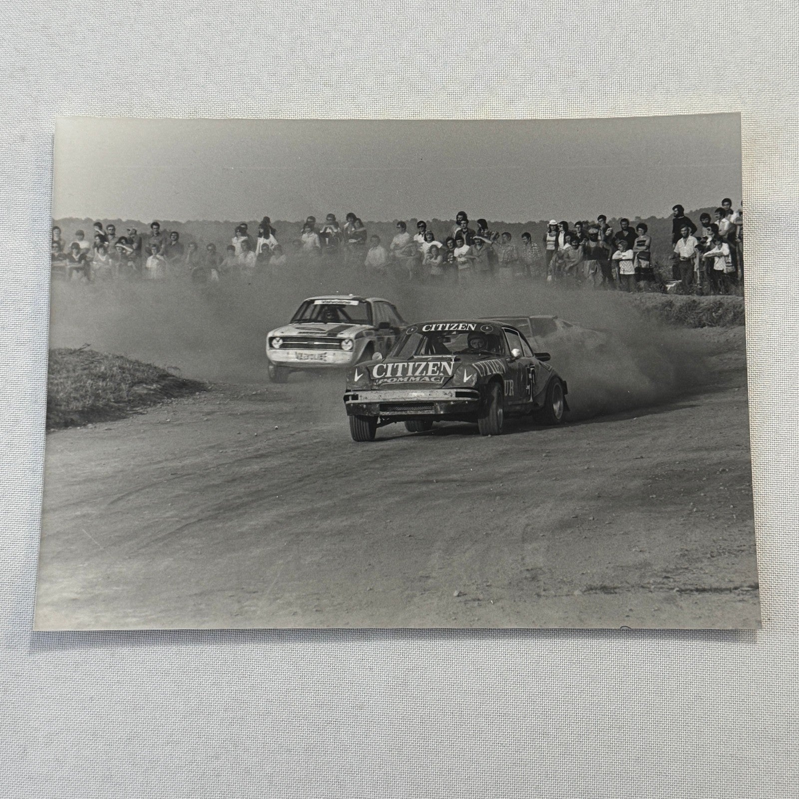 Vintage Rally Racing Photo Photograph Print DPPI Porsche 911 Car