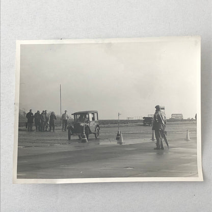 Vintage Antique Car Rally Photo Photograph Print - Guy Griffiths Tag REA22E4