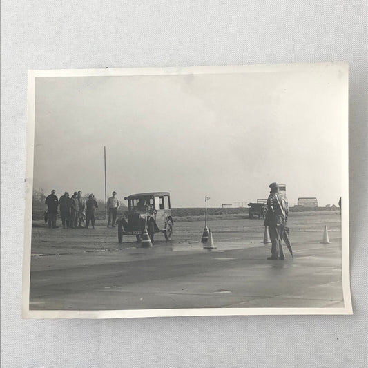 Vintage Antique Car Rally Photo Photograph Print - Guy Griffiths Tag REA22E4