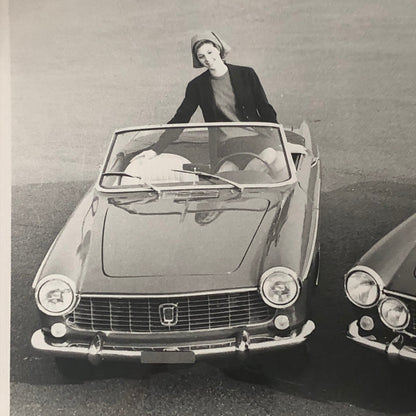 Fiat 1500 and 1600 S Cabriolet Convertible Factory Press Photo Photograph