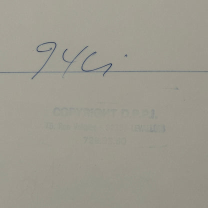 1980 Rallye Monte Carlo Press Photo Photograph DPPI Fiat 131 Abarth Car