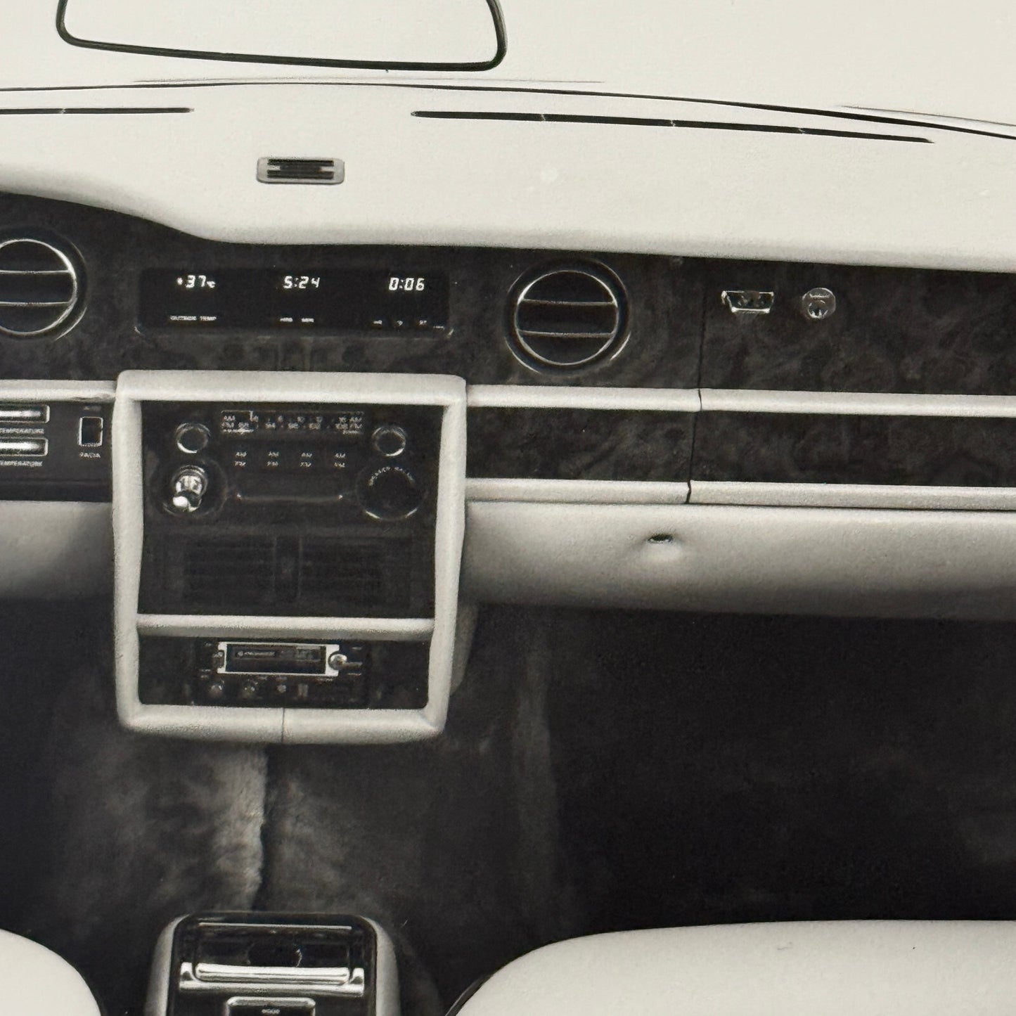 Rolls Royce Corniche Car Factory Press Photo Photograph Print 1980