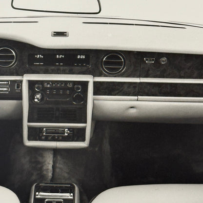 Rolls Royce Corniche Car Factory Press Photo Photograph Print 1980