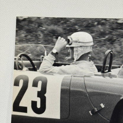 Vintage Racing Car Driver Photo Photograph Print Ulf Von Malberg