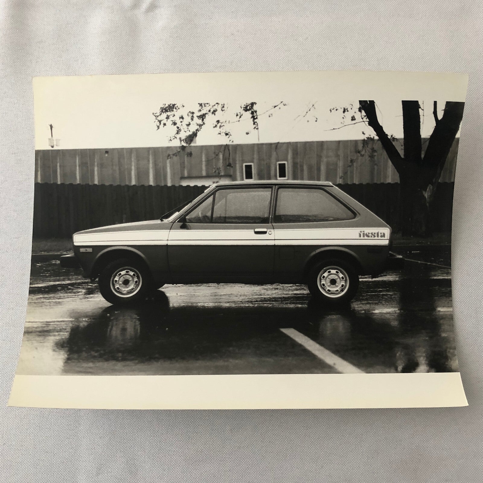 Vintage Ford Fiesta Car Photo Photograph Lot 6x