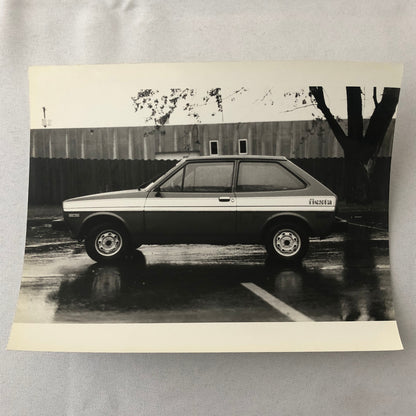 Vintage Ford Fiesta Car Photo Photograph Lot 6x